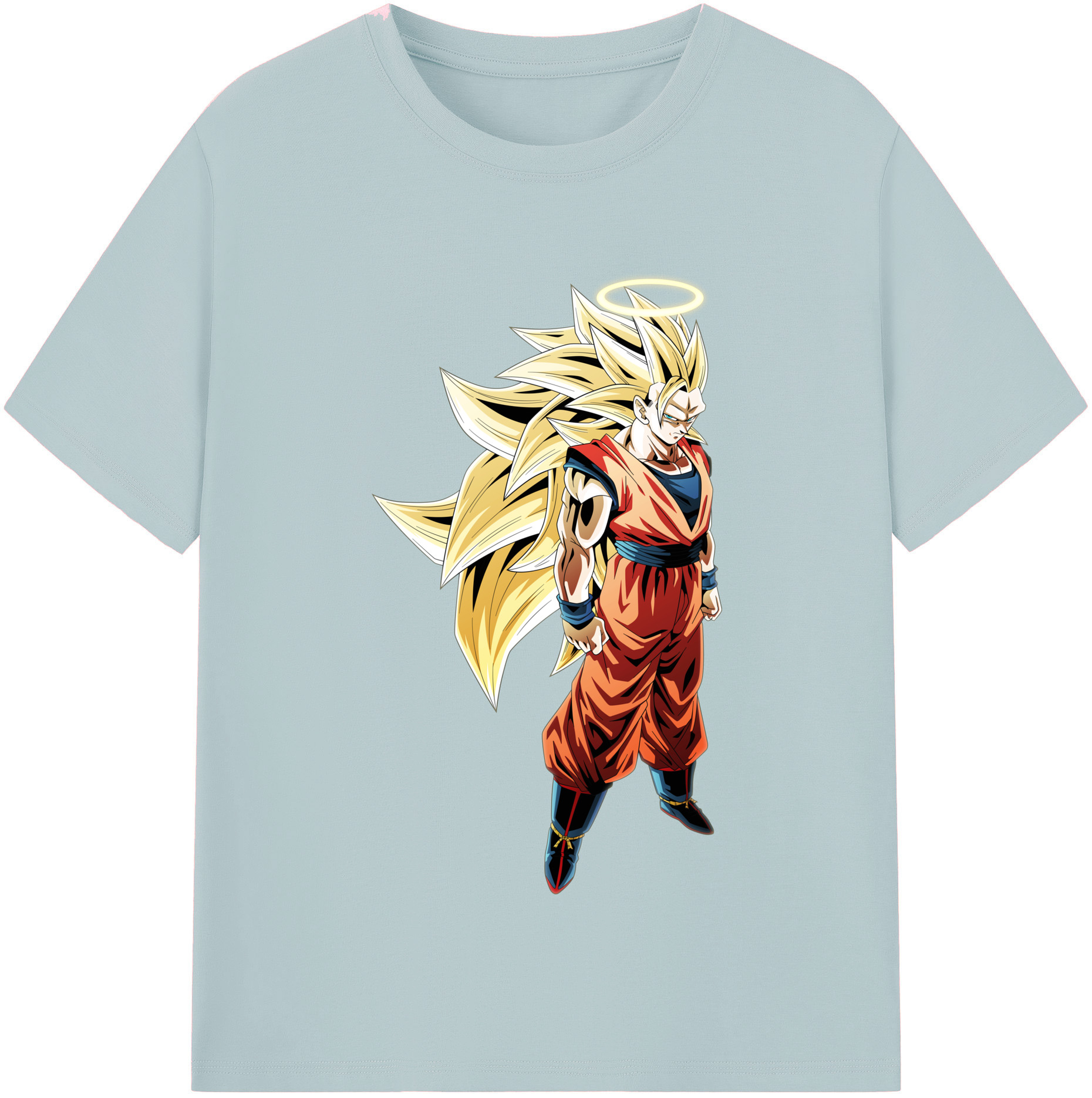 （画像用） ドラゴンボール 孫悟空（そん ごくう）Son Goku カカロット DRAGON BALL Kakarotto 綿100％半袖Tシャツ（フロントプリント）